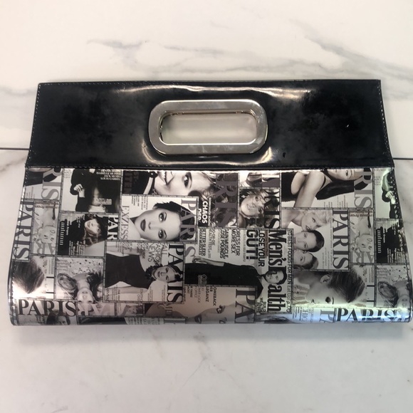 Olivia Miller Cut Handle Magazine Clutch - Picture 3 of 14